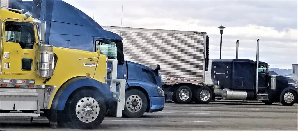 Trucking! At the Truck Stop!